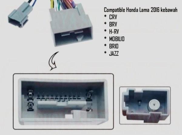 Gambar frame head unit android 9 inch honda brio mobilio gen 1 2012 - 2015 - +kabel pnp dari ICarAudio undefined Tokopedia