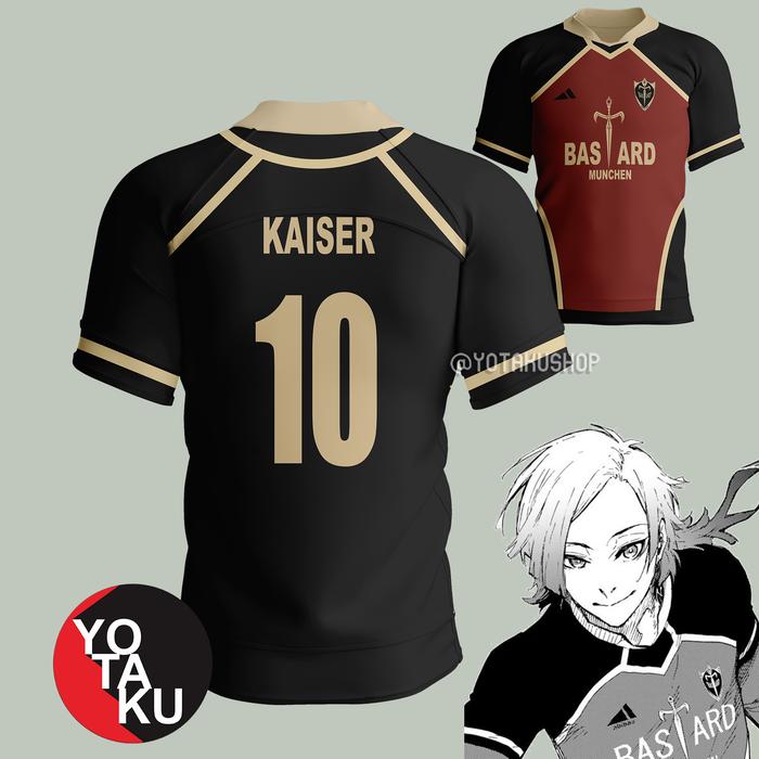 Gambar Jersey Anime Cosplay Blue Lock Kaiser Bastard Munchen Isagi Yoichi - 10 KAISER, XXXL dari yotakushop undefined Tokopedia