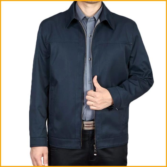 Gambar JAZ BLAZER PRIA/JASKET /JAKET SEMI JAS/JAKET FORMAL PRIA/JAKET KANTORA - navy, ukuran m dari minateillu undefined Tokopedia