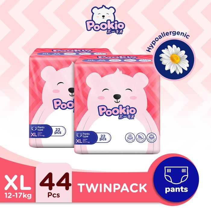 Gambar POOKIO Pants Popok Anak Diaper Celana XL22 (2 Bag) dari Pookio.id undefined Tokopedia