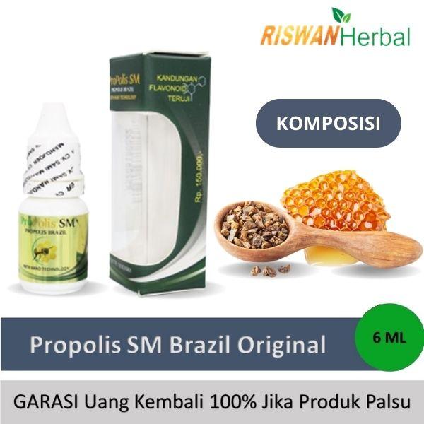 Gambar PROPOLIS SM Obat Sakit Kepala Sebelah Belakang Menahun Herbal Isi 6 ML dari Asyiah Herbal undefined Tokopedia