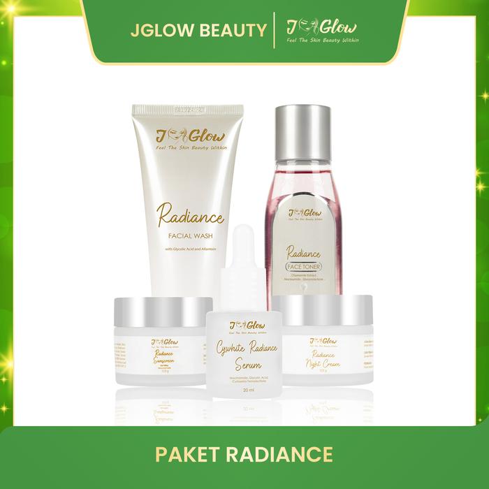 Gambar Jglow Paket Whitening Radiance J glow Skincare dari JGLOW BEAUTY ID undefined Tokopedia