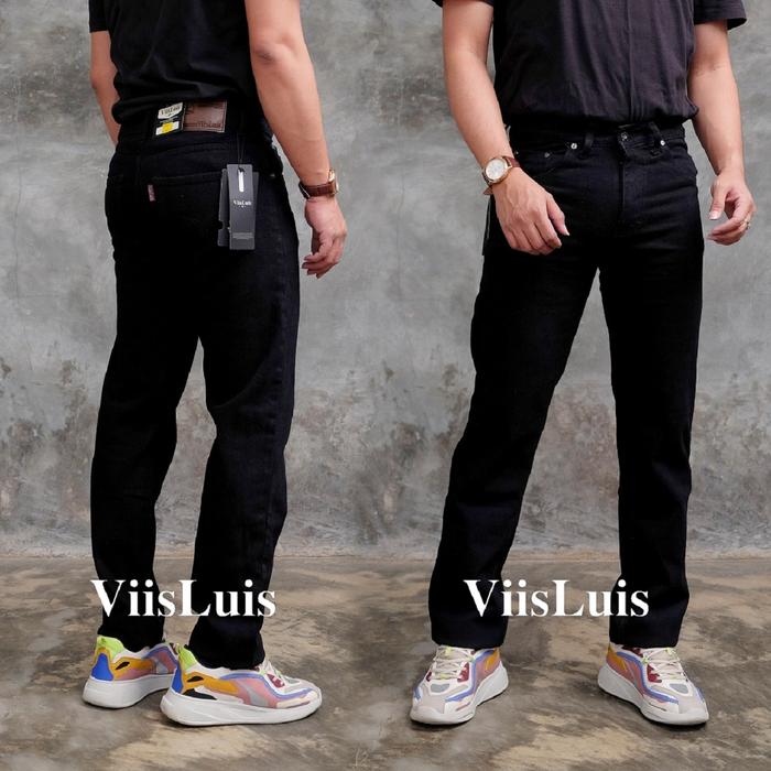 Gambar CELANA PANJANG PRIA JEANS STANDAR PREMIUM CLASS DISTRO FASHION 27-32 - Hitam, 30 dari DRXs Store undefined Tokopedia