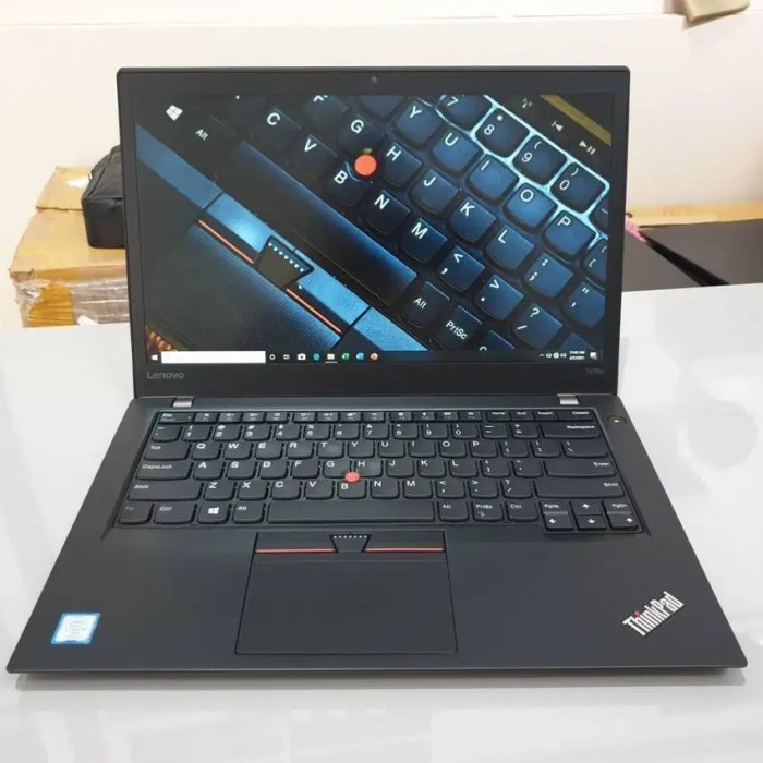 Gambar Laptop Lenovo Thinkpad T470/T470S Core I5 I7 GEN7 - Layar 14" - MURAH - T450 i5/GEN5, 8GB/256GB dari MR elektronik undefined Tokopedia