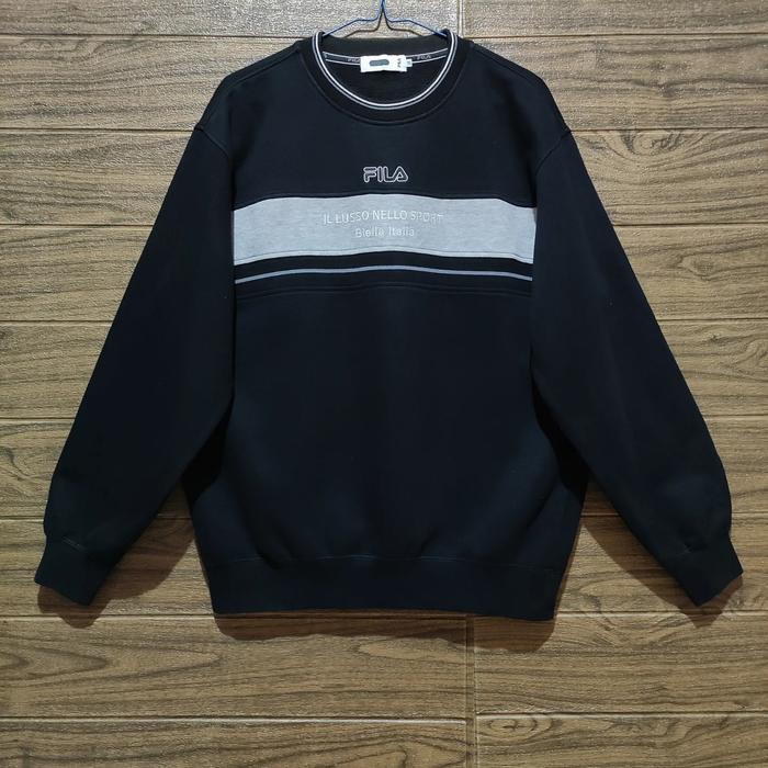 Gambar sweater crewneck pria Fila second original dari snns_supply undefined Tokopedia