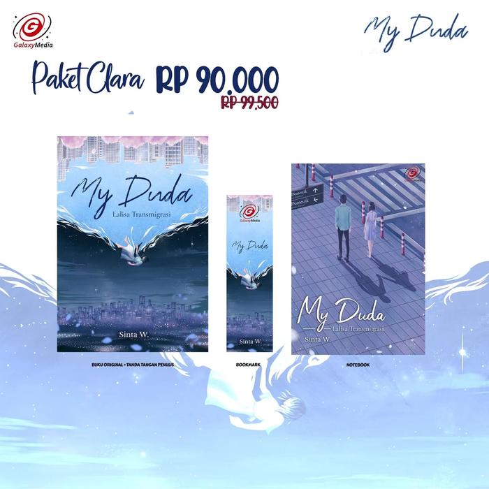 Gambar PRE ORDER - MY DUDA - SINTA W. - GALAXY MEDIA - BUMIFIKSI - PAKET CLARA dari bumifiksipadang Kota Padang Tokopedia