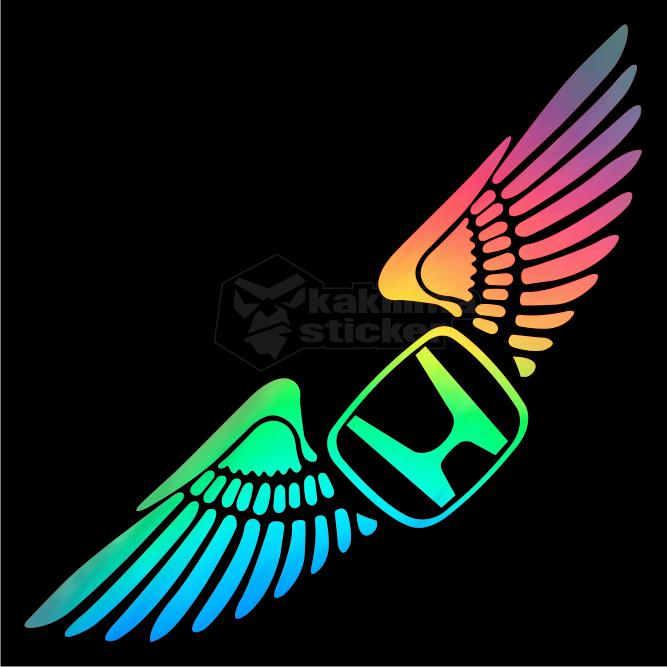 Gambar Sticker Logo Mobil Bersayap. Cutting Sticker Logo Mobil. Sticker Mobil - Honda dari Kakilima Sticker undefined Tokopedia