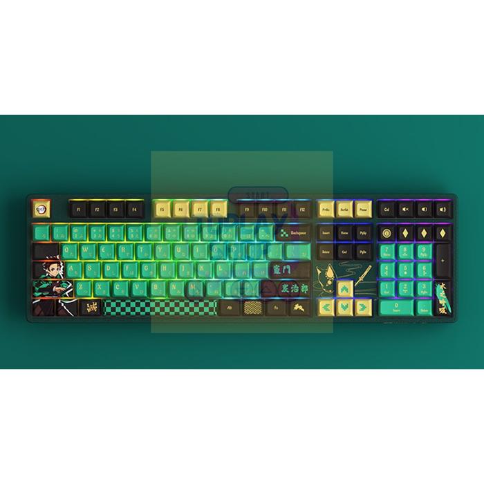 Gambar Official Akko Mechanical Keyboard 510B Plus Tanjiro Nezuko RGB 3 Mode - Tanjiro dari Toplay Shop undefined Tokopedia