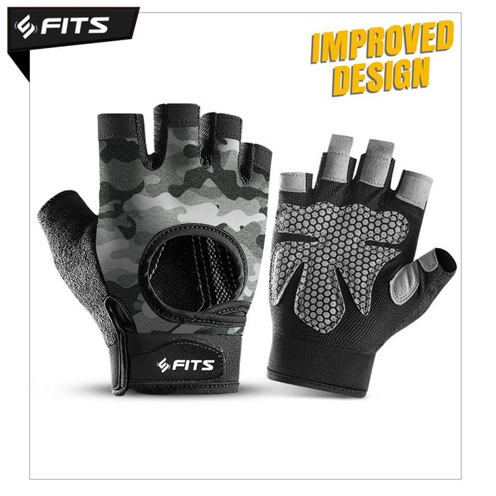 Gambar Glove Fitness Gym SFIDN FITS Microfiber Sarung Tangan Gym Olahraga - Abu Army Premiu, M dari SFIDN FITS Shop undefined Tokopedia