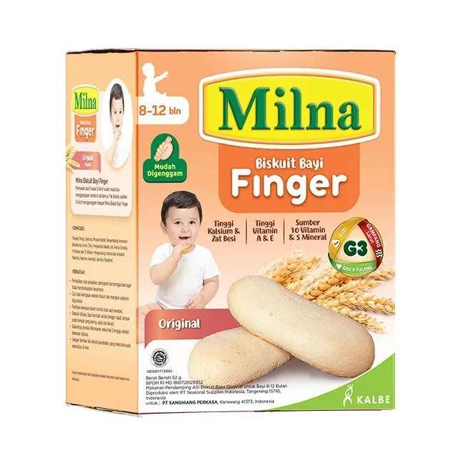 Gambar Milna Biskuit Bayi Finger Original 52 g - 9-12 Bulan, Original dari Multi Susu Puri Indah 2 undefined Tokopedia