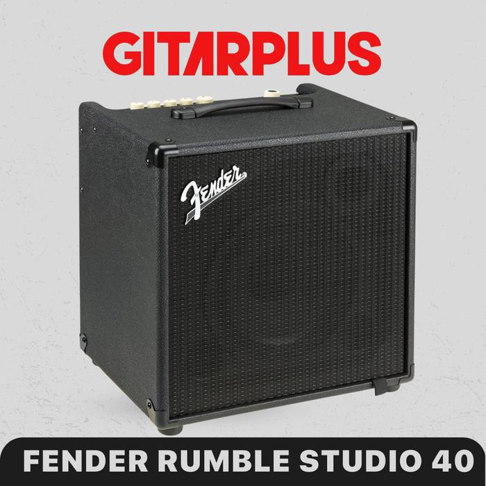 Fender Rumble Studio 40 Bass Combo – Tragbarer Bassverstärker Mit Legendärem Fender Sound