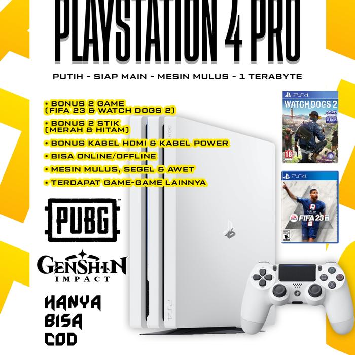 Jual Jual SONY Playstation Pro TB Second Cash On Delivery