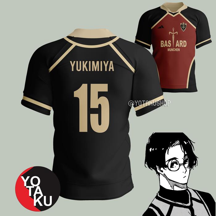 Gambar Jersey Anime Cosplay Blue Lock Kaiser Bastard Munchen Isagi Yoichi - 15 YUKIMIYA, XS dari yotakushop undefined Tokopedia