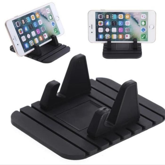 Gambar Anti Slip Car Phone Stand Holder HP Smartphone Mount Dashboard Mobil dari INI Warehouse undefined Tokopedia