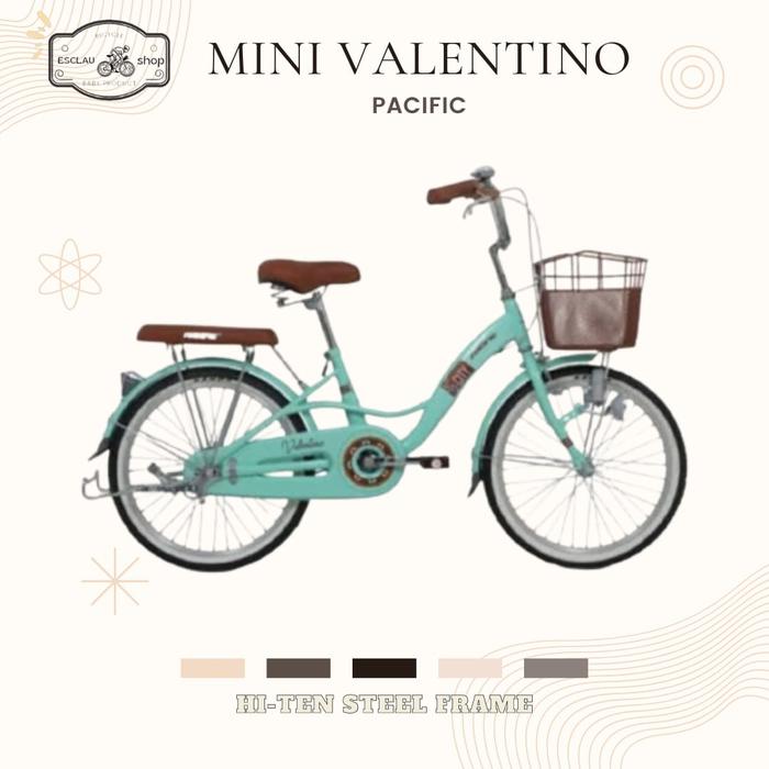 Gambar Sepeda Mini 20 24 26 Valentino Anak Perempuan Girl Pacific Cewek - Hijau, 26 dari Esclau shop undefined Tokopedia