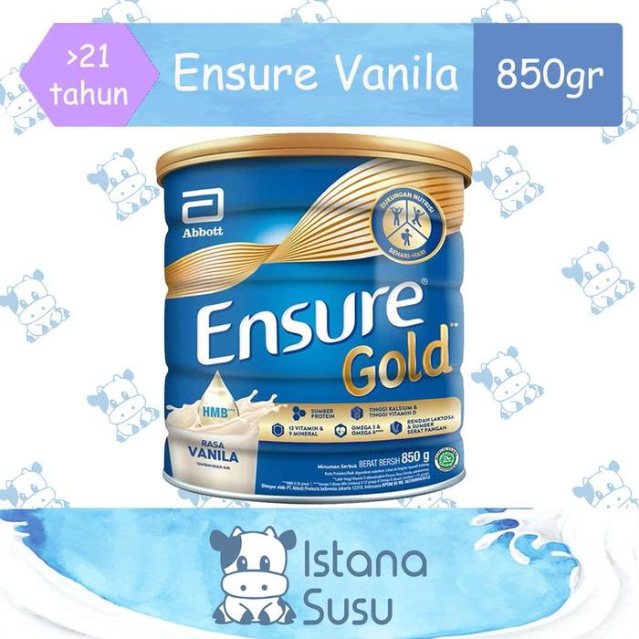 Gambar Ensure - Vanilla 850g dari Melatii putih undefined Tokopedia