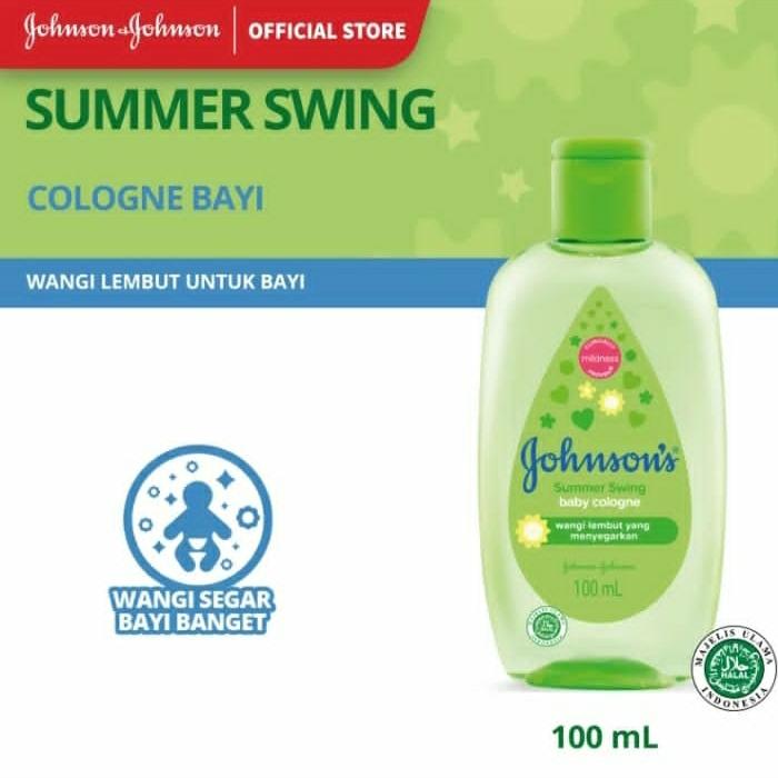 Gambar JOHNSONS Summer Swing Baby Cologne /Minyak Wangi Bayi 100 ml dari JakartaCBS shop undefined Tokopedia