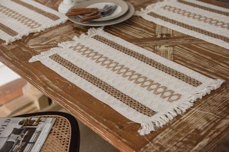 Gambar Table Runner Premium - Taplak Meja Makan Rajut - 30x50cm dari Sejati Official Store undefined Tokopedia