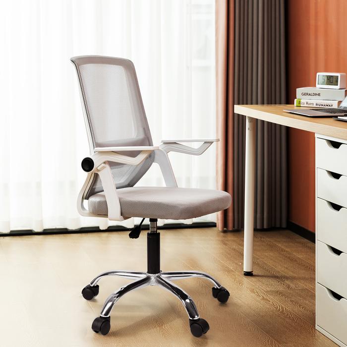 Gambar Deli Office Chair / Kursi Kantor / Kursi Kerja Sandaran Tangan E4931 - Putih dari Deli Office Automative undefined Tokopedia