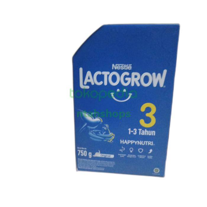 Gambar Nestle Lactogrow 3 Original plain 750 Gr dari ntahshops undefined Tokopedia