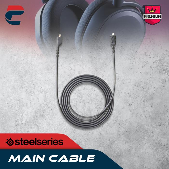 Gambar Kabel Steelseries Arctis Micro USB 8-pin to Jack 3.5mm Aux Main Cable - Main Cable, Arctis 1,3 dari PadsCorp undefined Tokopedia