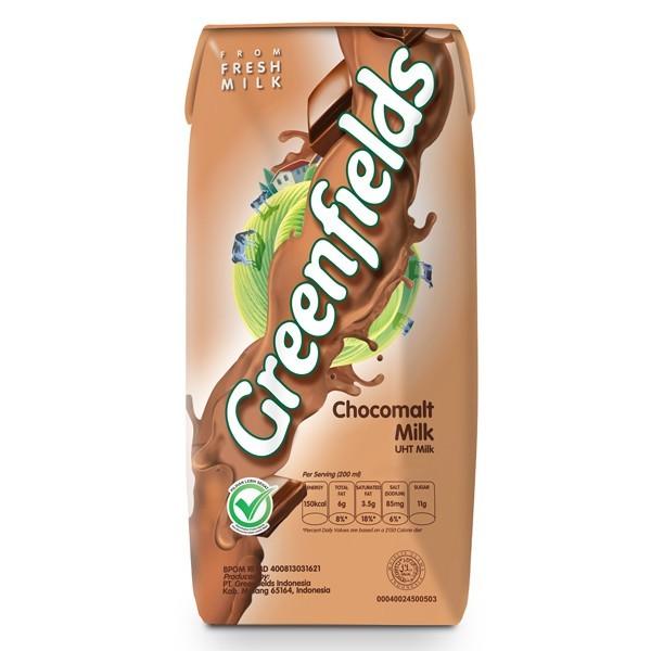 Gambar Greenfields Susu UHT 200 Ml - Coklat dari Sweet Recipe undefined Tokopedia