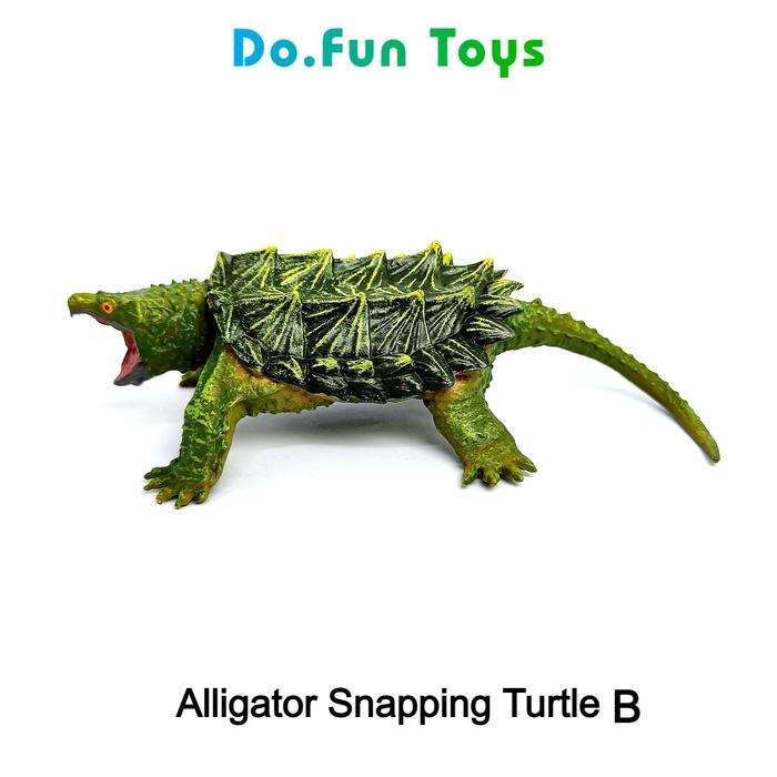 Gambar Alligator Snapping Turtle Animal Figure / Miniatur Kura-Kura Aligator - Tipe B dari DO.FUN TOYS undefined Tokopedia