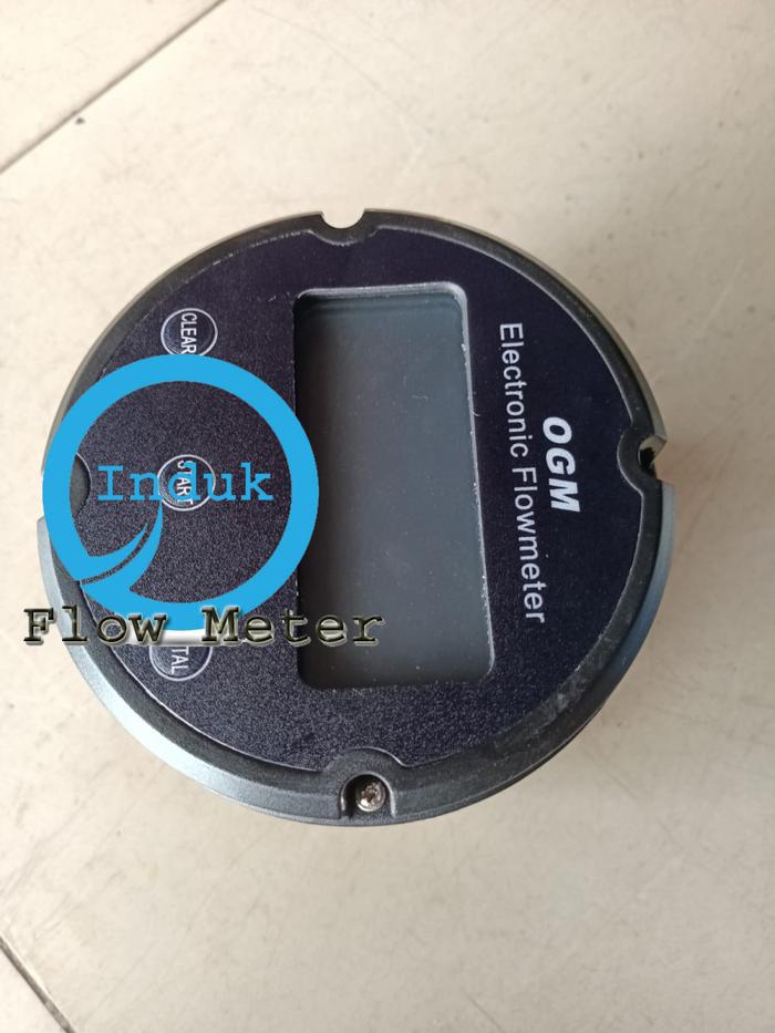 Jual Flow Meter OGM Digital 1 Inch - Oval Gear Flow Meter - Meteran ...