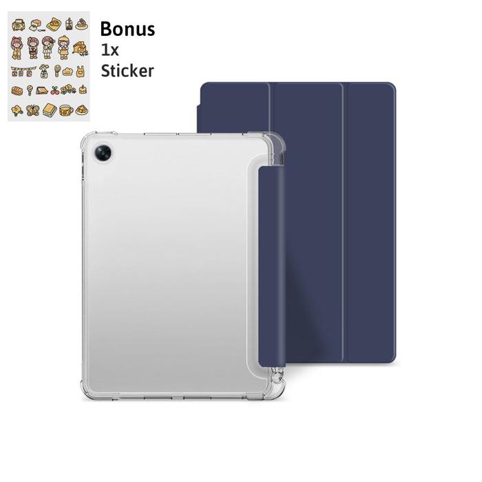 Gambar Huawei MatePad T10s T 10s 10.1 Casing Flip Smart Case Slot Pen Stiker - Navy dari TokoCasingCover undefined Tokopedia