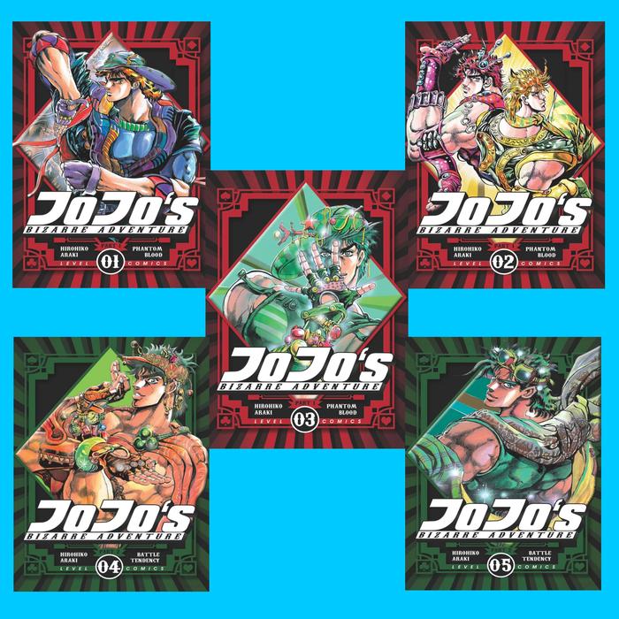 Gambar Seri Komik Jojo`S BIzarre Adventure Vol 1 2 3 4 5 6 7 8 9 10 - ORI - VOL 5 dari GAM BOOK undefined Tokopedia