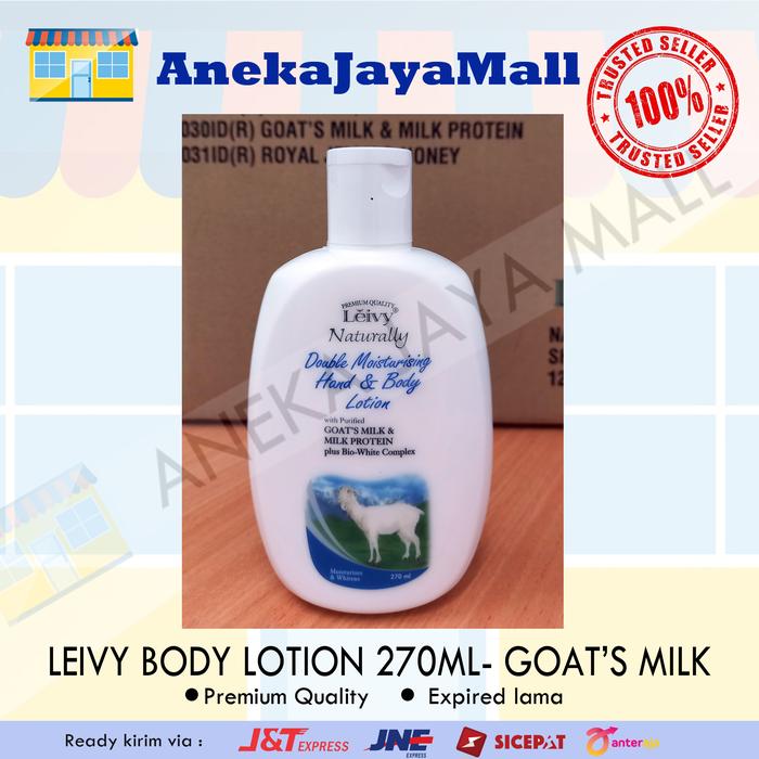 Jual BODY LOTION LEIVY 270ML GOAT’S MILK Kota Makassar AnekaJayaMall Tokopedia