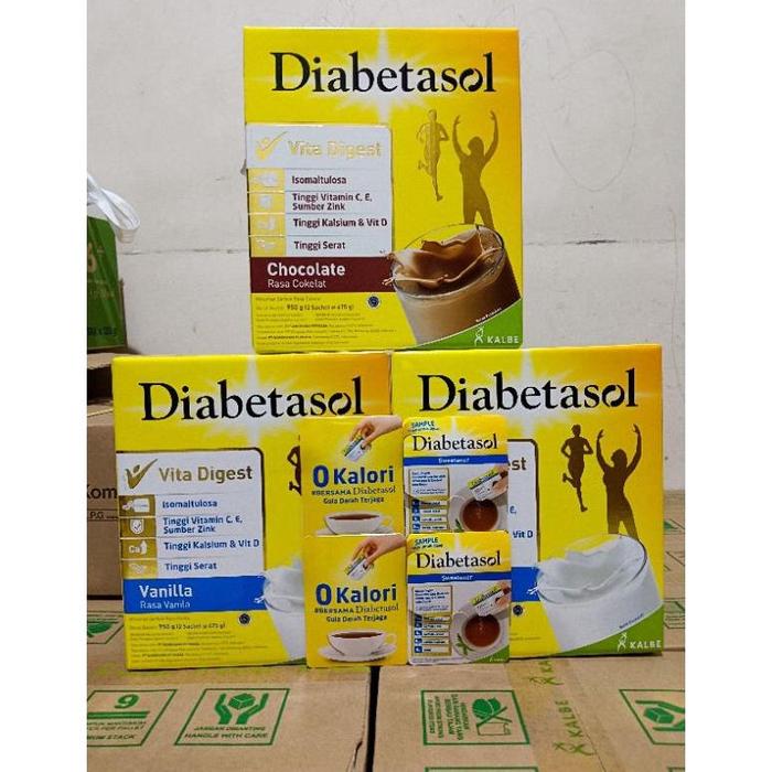 Gambar Diabetasol 950 Gr Free Swetener 6 Sachet - Coklat, 950 gr dari OlgaAmiramall undefined Tokopedia