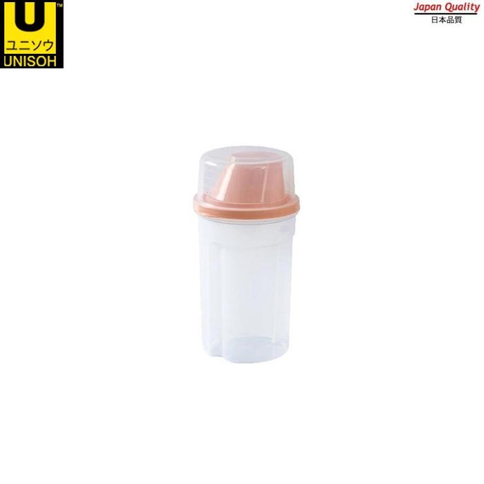 Gambar UNISOH Toples Serbaguna Wadah Penyimpanan Tempat Bumbu - PINK KECIL dari unisoh undefined Tokopedia