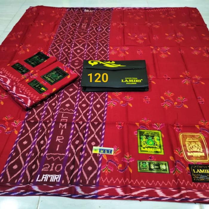 Gambar SARUNG SUTRA LAMIRI TYPE MST - Hitam dari SANTRIstore95 undefined 4 Tokopedia
