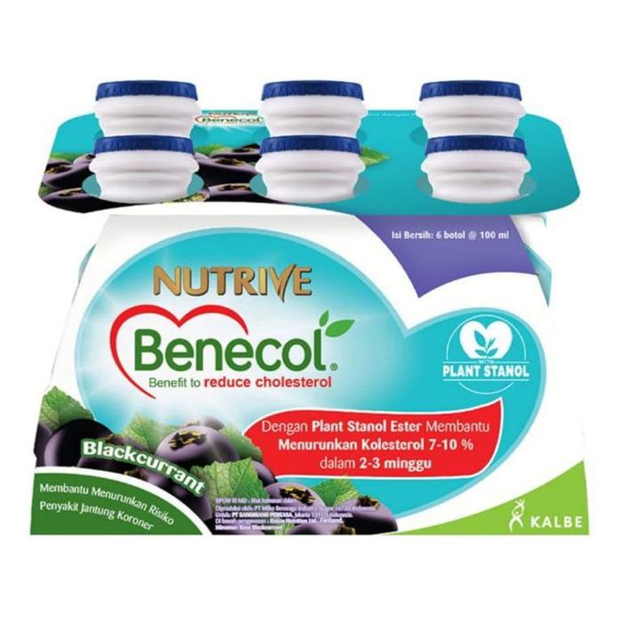 Gambar Nutrive Benecol | Penurun Kolestrol | Mencegah Jantung Koroner - Blackcurrent dari FitriErmagrosir undefined Tokopedia