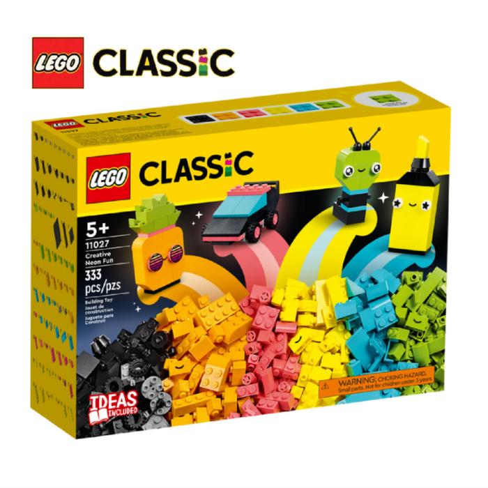 LEGO Classic 11027 Creative Neon Fun Lego Classic Kreatif di Wanpisroom21  Tokopedia
