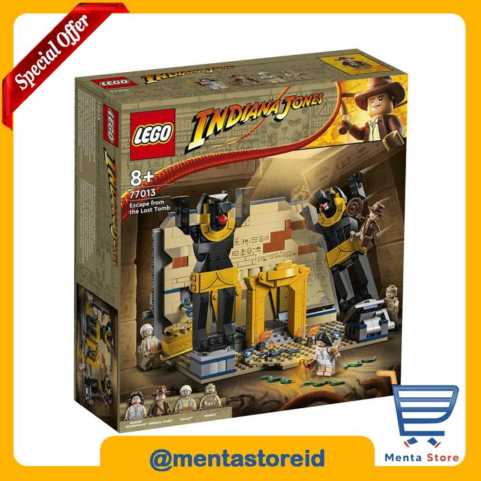 Jual LEGO Indiana Jones 77013 Escape from the Lost Tomb Kab