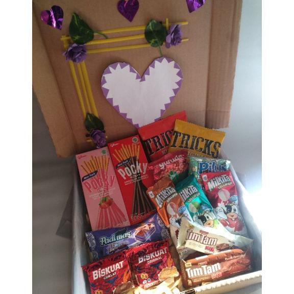 Gambar Snack box edisi custom warna/hampers box/hampers snack/hadiah hampers - 9 dari -attiin9467- undefined Tokopedia