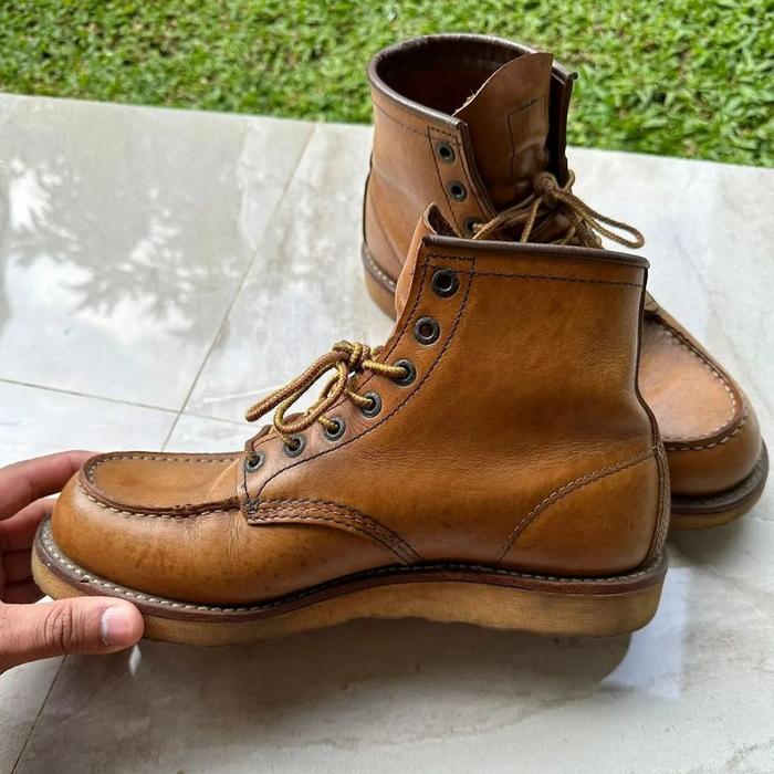 Red Wing 9.5 redwing 明るかっ made in USA製