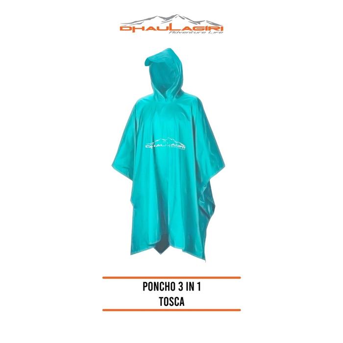 Gambar Jas hujan ponco 3 in 1 ultralight dhaulagiri waterproof outdoor - Tosca dari KAM ADVENTURE undefined Tokopedia