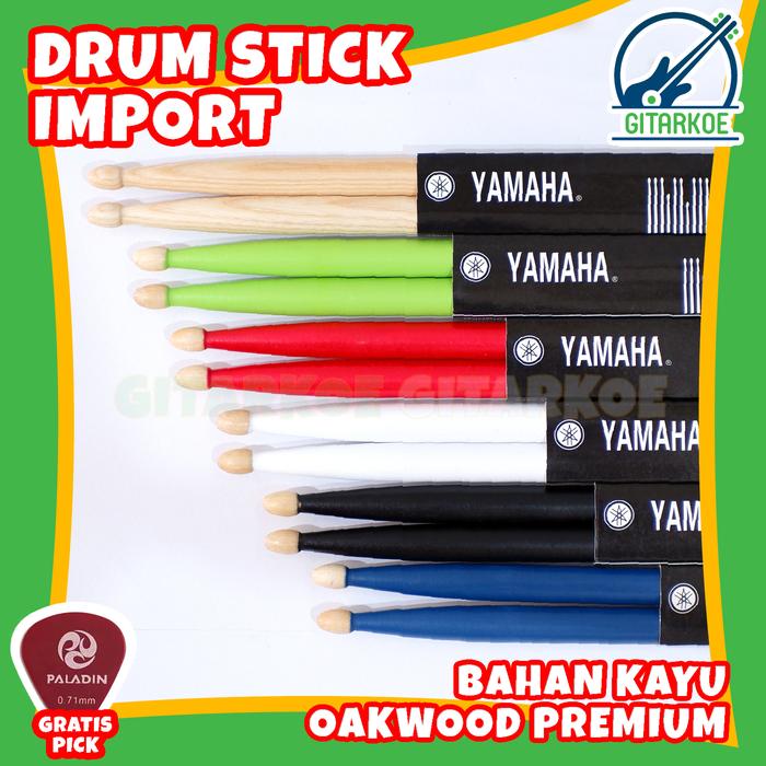Gambar Stick Drum Import Ukuran 5A & 7A High Quality Material Oakwood - 7A, Natural Wood dari Gitarkoe undefined Tokopedia