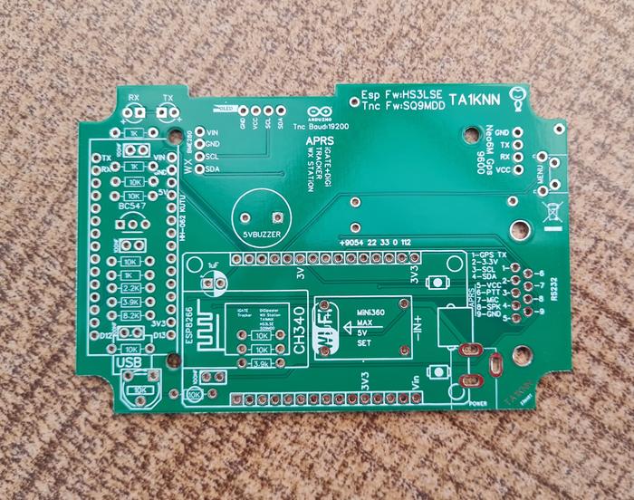 Gambar APRS TNC & Weather Station - PCB Only dari SLK Projects undefined Tokopedia