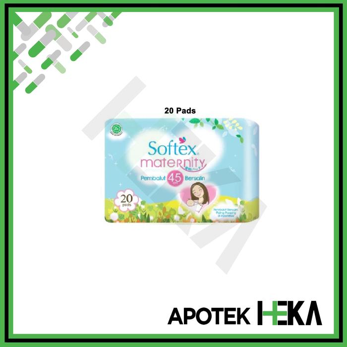 Gambar Softex Maternity 45 cm 10 s / 20 s - Pembalut Bersalin - 20 pads dari Apotek Heka Bandung undefined Tokopedia