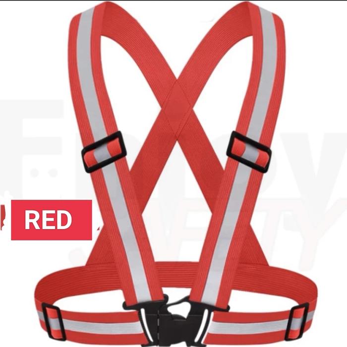 Gambar rompi safety proyek reflektif - red dari konjonstyle undefined Tokopedia