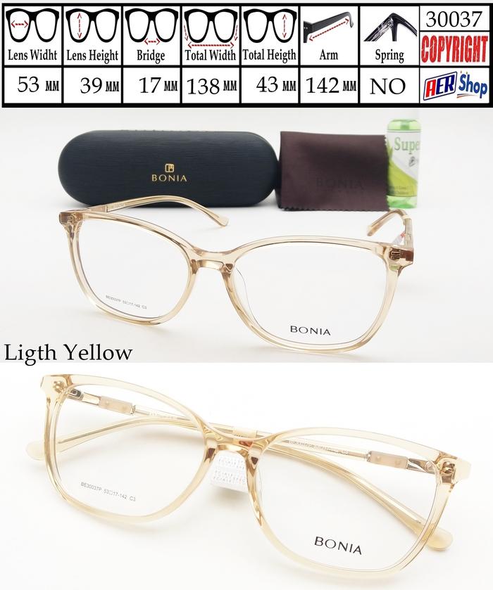 Gambar frame kacamata minus BONIA ORIGINAL kacamata minus bonia terbaru trend - 30037-LigtYelow dari Zee Eyewear undefined Tokopedia