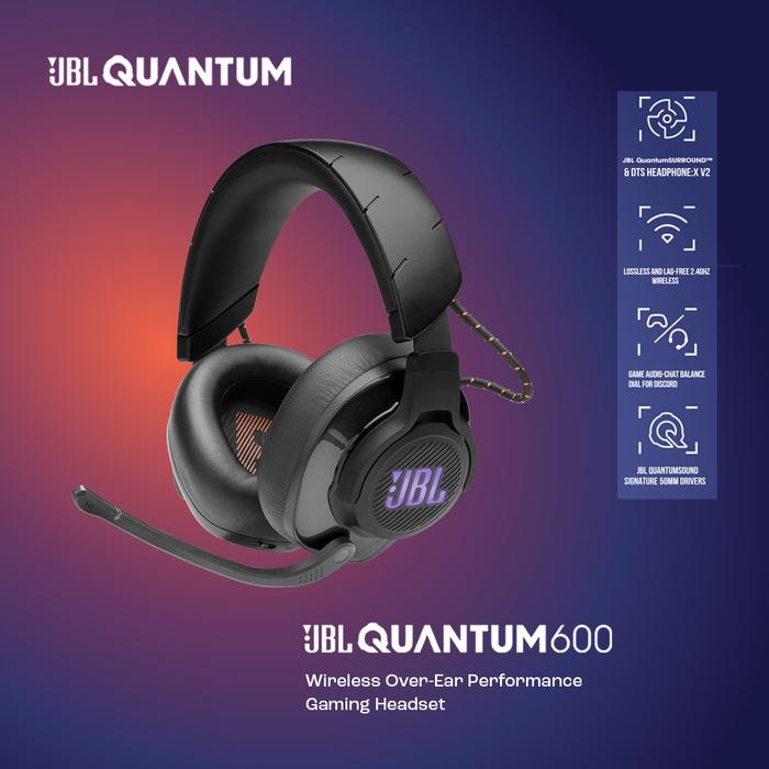 Gambar JBL Quantum 600 - Wireless Over-Ear Performance Gaming Headset dari JBL Indonesia Official undefined Tokopedia
