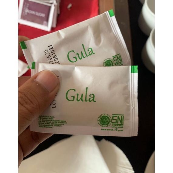 Gambar (Sni) Gula Putih Sachet Ber 6Gr / White Sugar Sachet Isi 250Pack - Gula pth sachet, Isi 250pcs dari SianneNugroho undefined Tokopedia