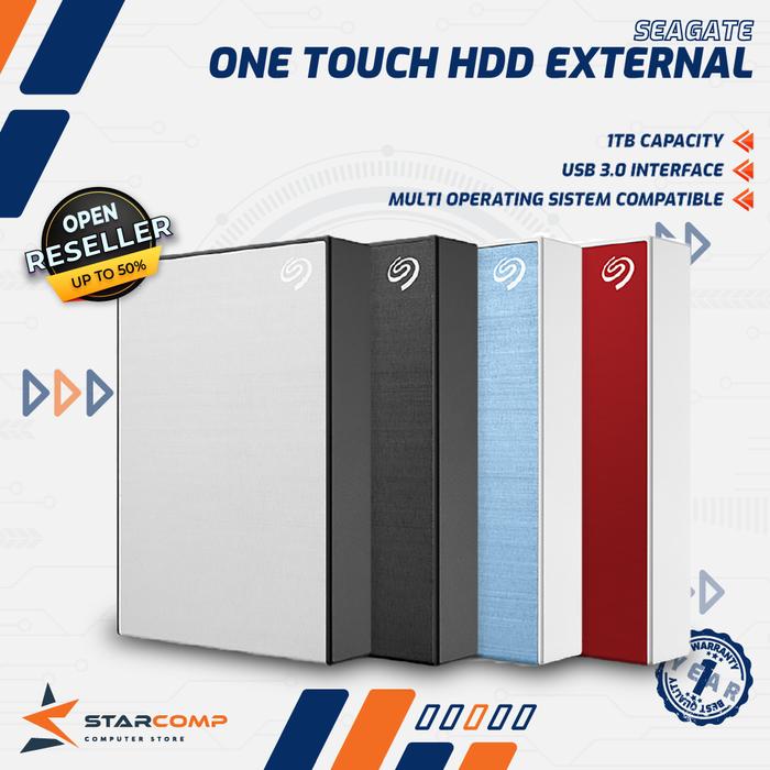 Gambar Seagate One Touch Hardisk Eksternal 1TB USB3.0 dari Starcomp Origin undefined Tokopedia