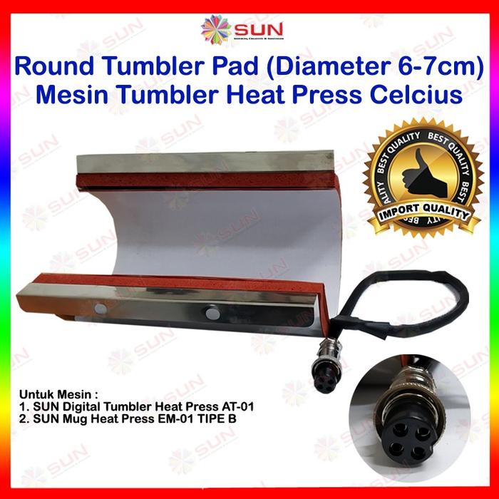 Gambar Elemen Mesin Press Tumbler / Heating Pad Press Tumbler - Panjang 18 Cm dari Sun Indonesia undefined Tokopedia