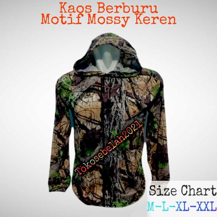 Gambar Baju Camo Hunting Berburu Kaos Berburu Lengan Panjang Baju Kaos - L dari MeiraniGultom undefined Tokopedia
